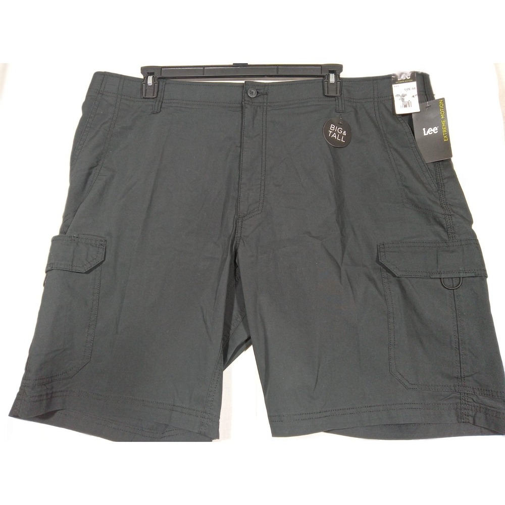 Lee Extreme Motion Cargo Shorts Men 46 Black